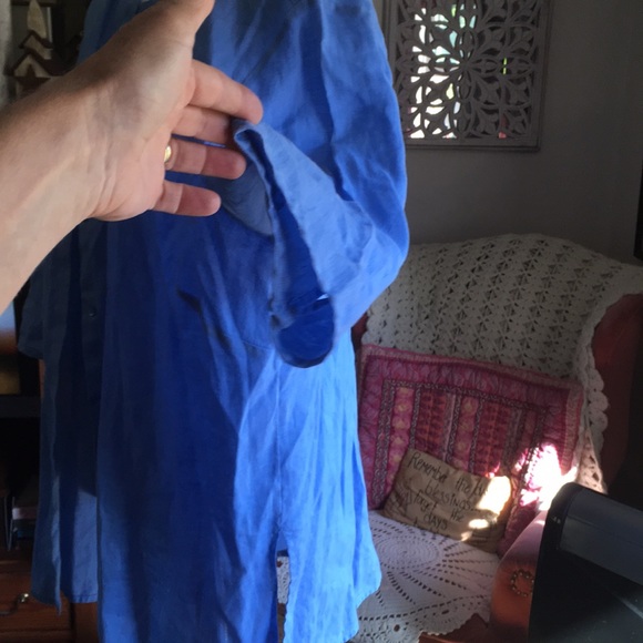 NWOT Paraphrase Woman Linen Top - Picture 2 of 3